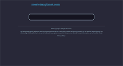 Desktop Screenshot of movietsraplanet.com
